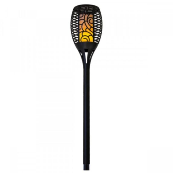Torche solaire effet flamme Ø12 x H78 cm - ATMOSPHERA