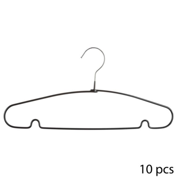 Cintre métal pvc rond x 10