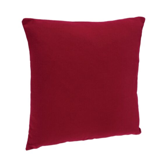 Coussin déhoussable 38x38cm rouge - ATMOSPHERA