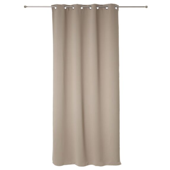 Rideau occultant 140x260cm beige - ATMOSPHERA