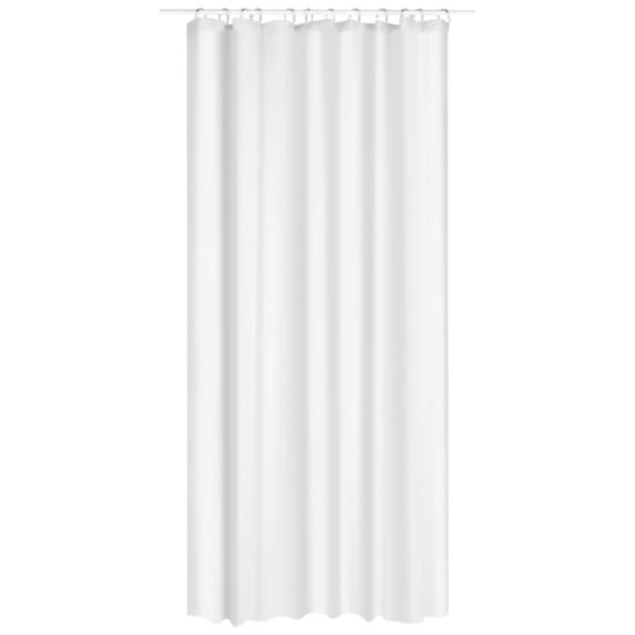 Rideau de douche Eva pvc 180x200 blanc - 5FIVE