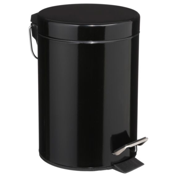 Poubelle métal 3L noir - 5 FIVE SIMPLY SMART