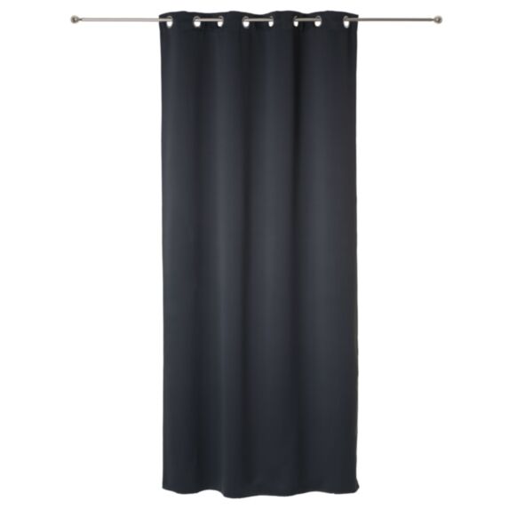 Rideau occultant 140x260cm gris foncé - ATMOSPHERA