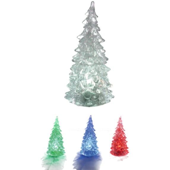 Sapin lumineux 1 LED acrylique à variation de couleur - FEERIC LIGHTS & CHRISTMAS