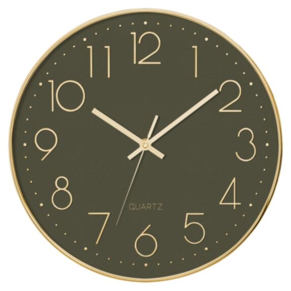 Horloge Laure Or Plastique ⌀30cm