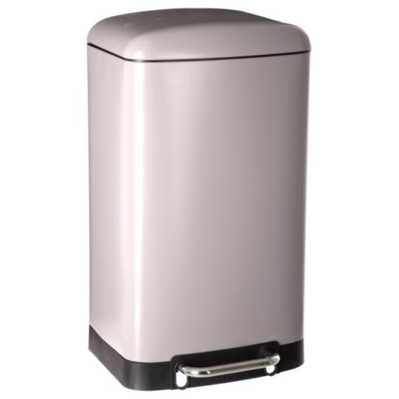 Poubelle de cuisine Ariane Beige Inox/polypropylène 30L