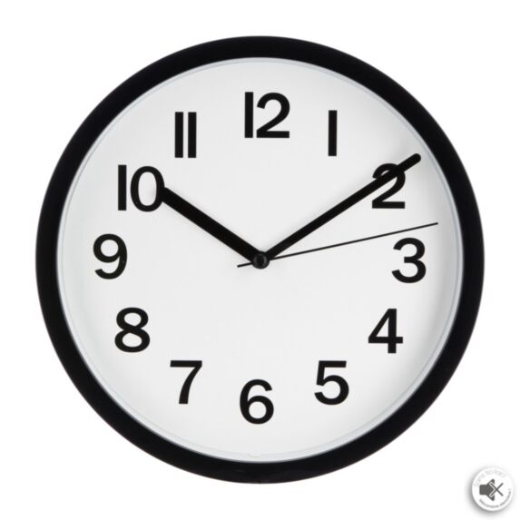 Horloge Loly plastique Ø22cm - ATMOSPHERA