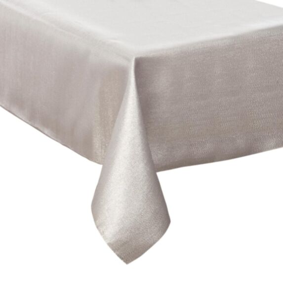 Nappe paillette blanc 140 x 240