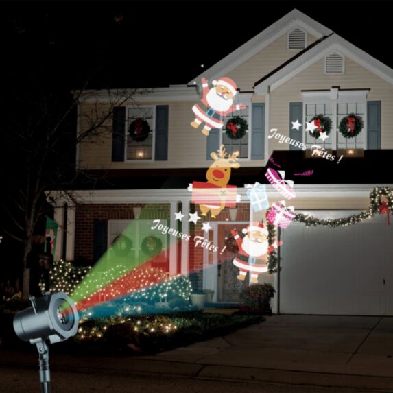 Projecteur extérieur 6 films - FEERIC LIGHTS & CHRISTMAS