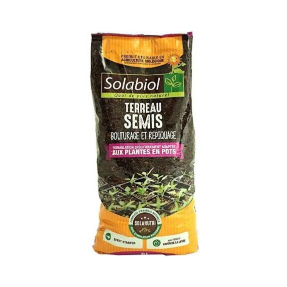 Terreau semis 6L - SOLABIOL