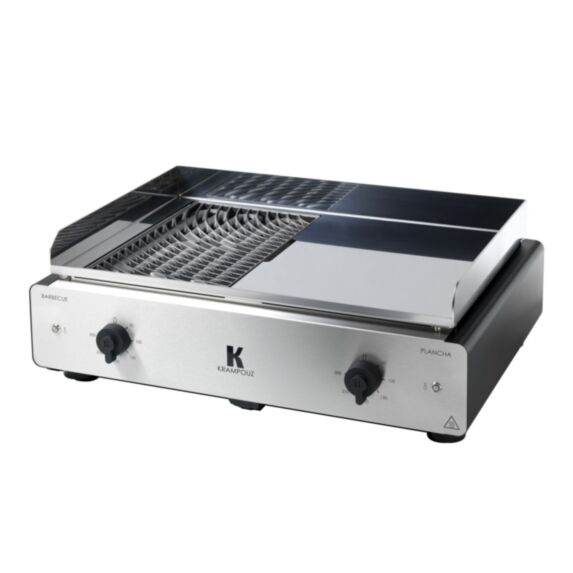 Barbecue Plancha Electrique Duo K 3,5kW 12 personnes - KRAMPOUZ