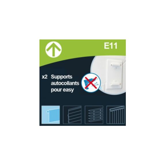 E11 / Support Autocollant pour stores enrouleurs EASY