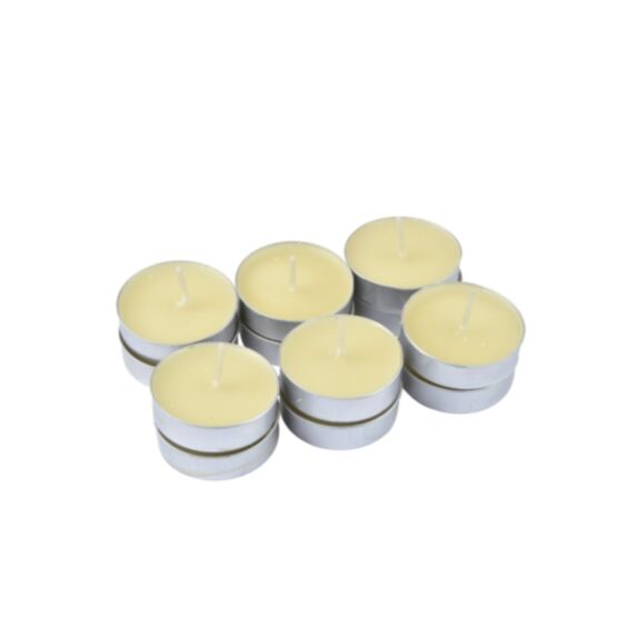 Set de 12 bougies chauffe-plat Essentiel vanille - HOMEA
