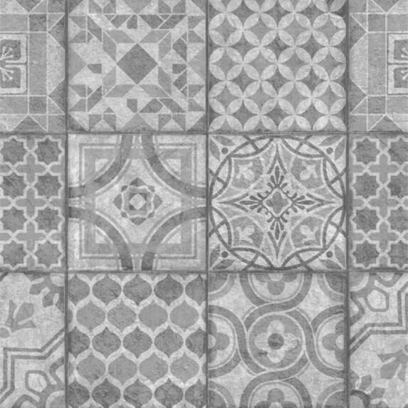 Adhésif décoratif 0,45 x 2 m fantaisie carrelage - D.D'INTERIEUR