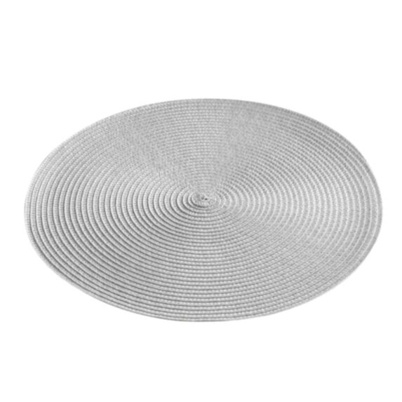 Set de table Ø35 cm Zebulon gris - D.D'INTERIEUR