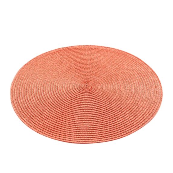 Set de table Ø35 cm Zebulon brique - D.D'INTERIEUR