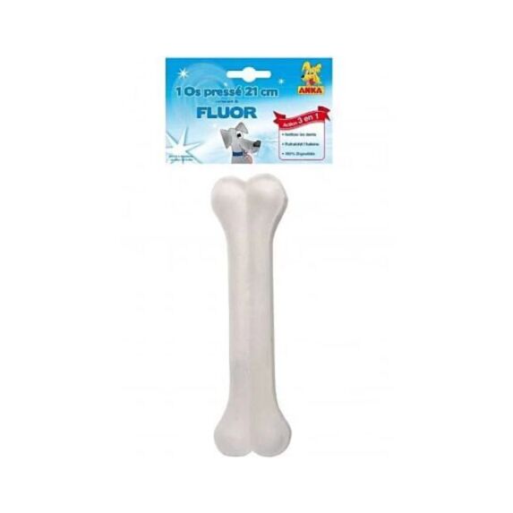 Friandise Chien Os Pressé Fluor 21cm - ANKA
