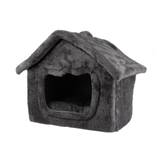 Maison Petit Chien Chat Daily 45x39x44cm Gris