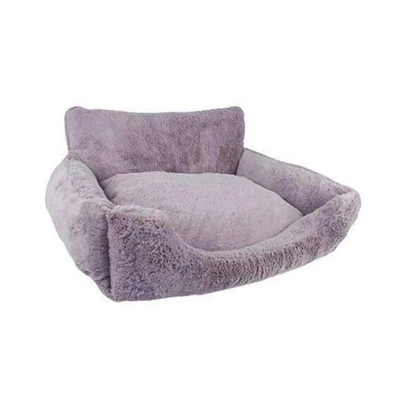 Canapé Chien Solly 50x40x25cm Gris
