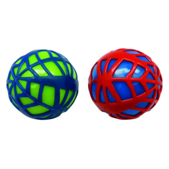 Balle lumineuse en caoutchouc pour chien Ø8,5cm