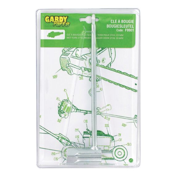 Clé à bougie avec manche torx pour Stihl - GARDY PARTS