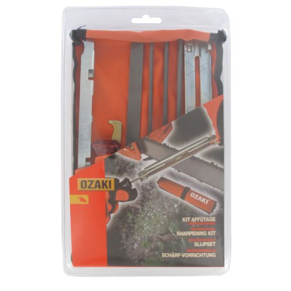 Kit d'affûtage complet pour tronçonnage - OZAKI
