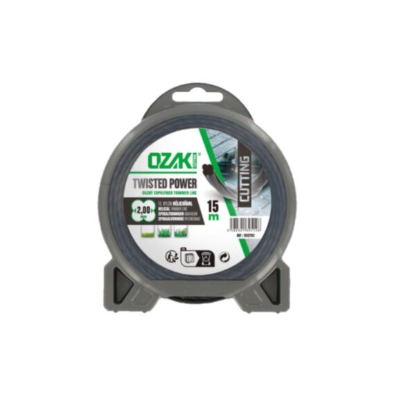 Fil nylon hélicoïdal 2 mm x 15 m - OZAKI