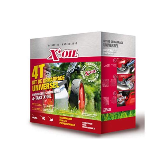Kit de démarrage universel 4 Temps pour tondeuse - X'OIL