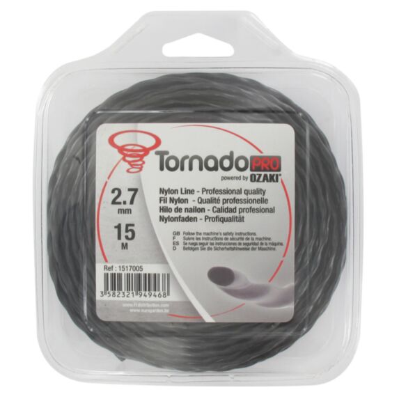 Coque fil nylon copolymère Tornado L.15m Ø2,70mm - OZAKI