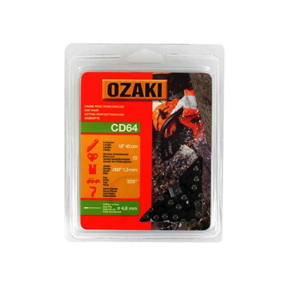 Chaîne de tronçonneuse 72E CD64