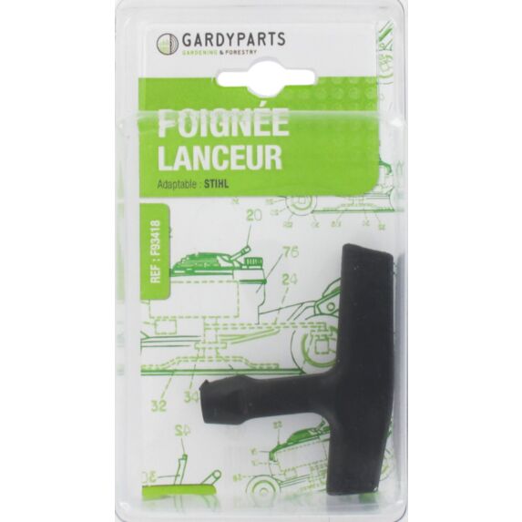 Poignée de lanceur adaptable sur modèles Stihl - GARDY PARTS