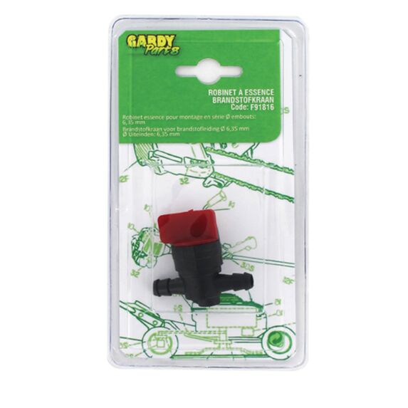 Robinet à essence Ø6,35 mm, Øext 12,7 mm 30cm - GARDY PARTS