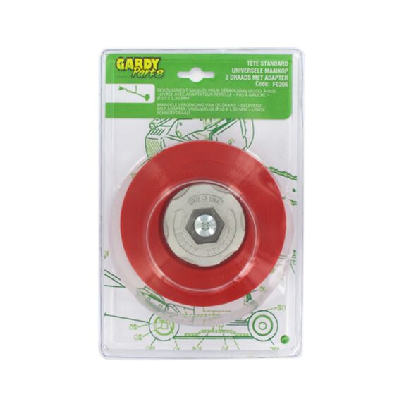 Tête à deux fils nylon pour débroussailleuses - GARDY PARTS