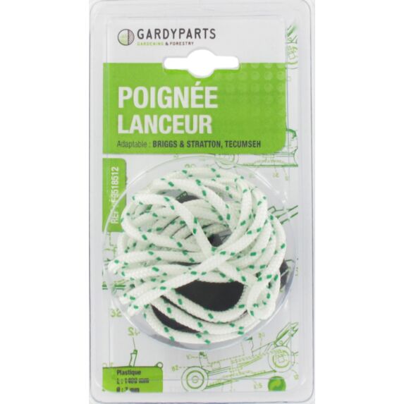 Poignee et corde lanceur - GARDY PARTS