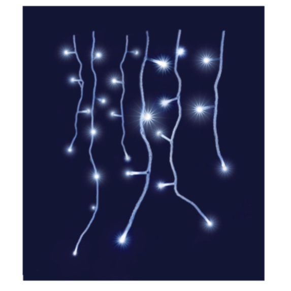 Guirlande Stalactit Light® LED 8m Blanc Pur - BLACHERE