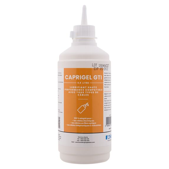 Lubrifiant pour gaine électrique caprigel 50cl