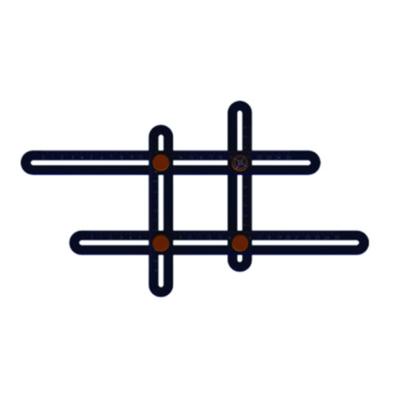 Copieur d'angle à règles coulissantes - SMARTOOL