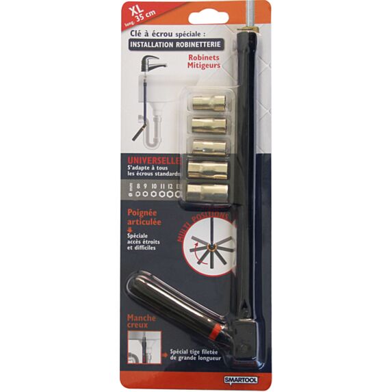 Clé à écrous spéciale robinetterie - SMARTOOL