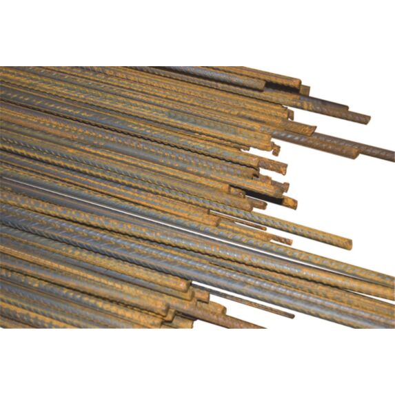 Fer à béton torsadé rond béton Ø6mm Longueur 3 m