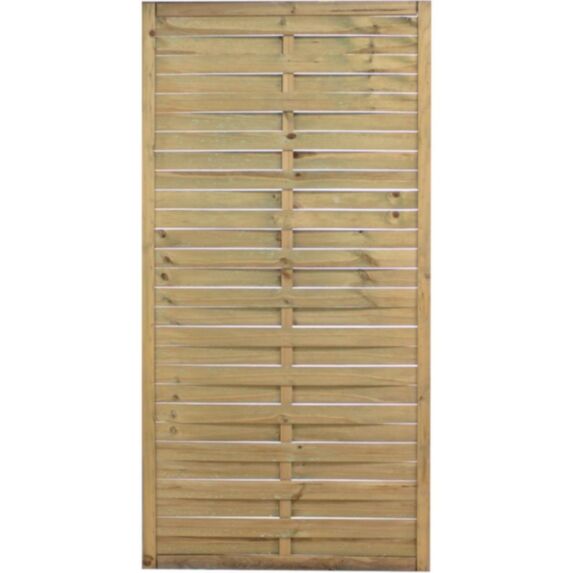 Panneau en Bois Occultant Natura L. 90xH. 180xÉp. 1,8cm - CERLAND