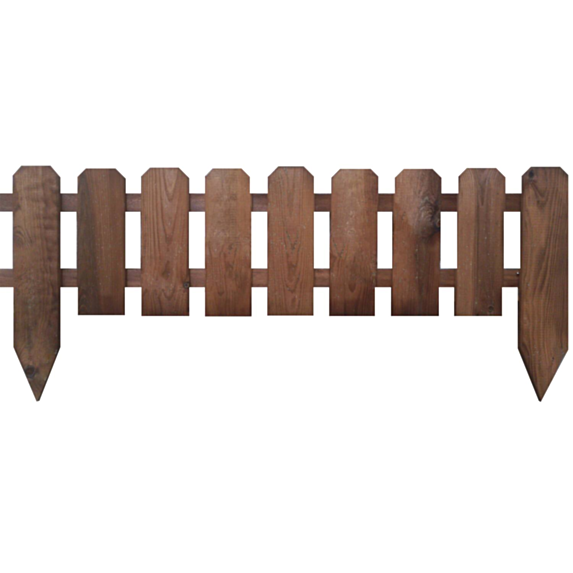 Bordure de Jardin en Bois Panorama à Planter 110x28/45cm - CERLAND