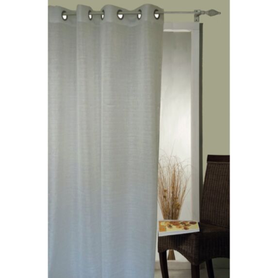 Voilage Lola ivoire 140x260cm - ROCLE