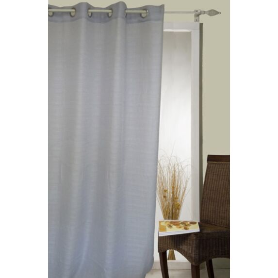 Voilage Lola gris 140x260cm - ROCLE