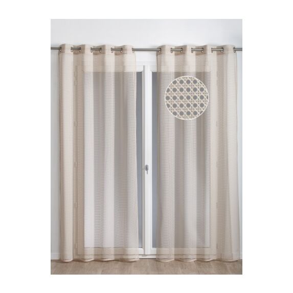 Voilage Waska 140x240cm beige 025 - ROCLE
