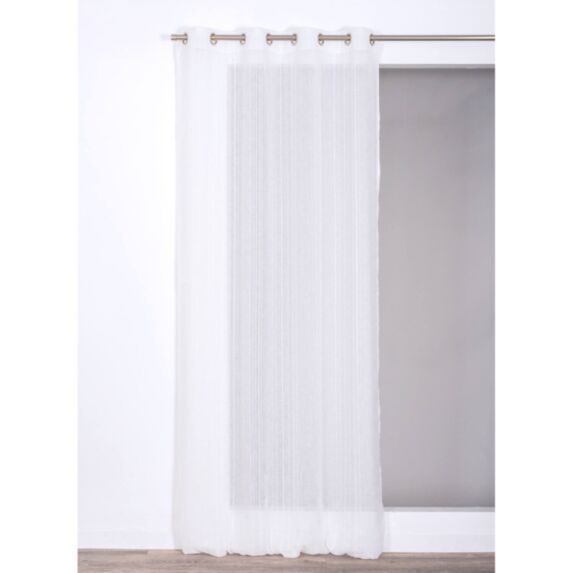Voilage tamisant Jodie Blanc 140x260cm