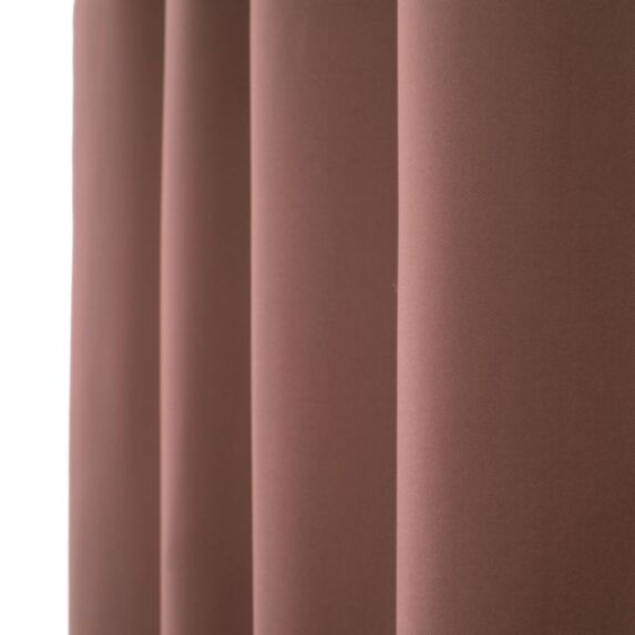 Rideau isolant Albin 135x260 terracotta - ROCLE