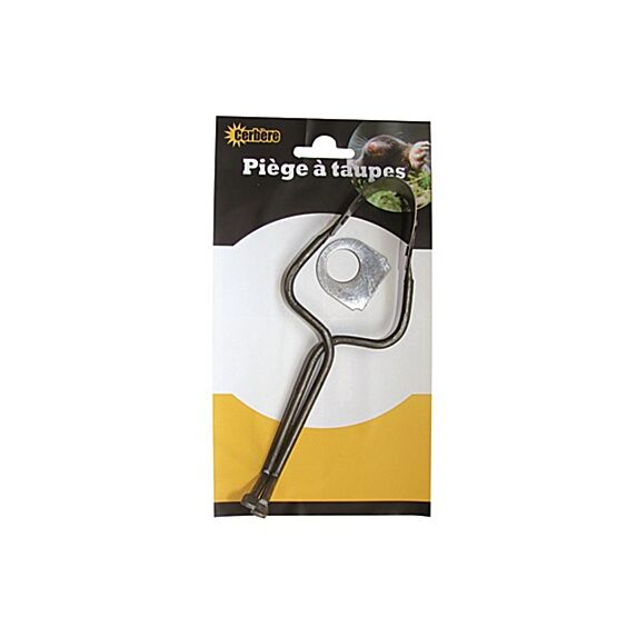 Piège à taupe simple ressort