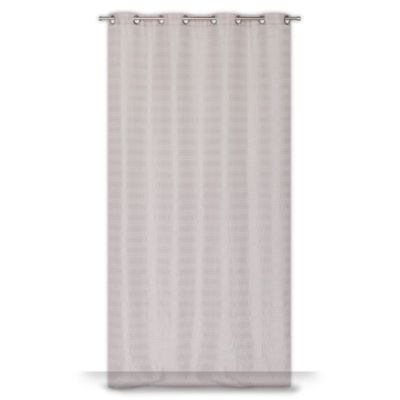 Voilage 140x240cm Clem Taupe
