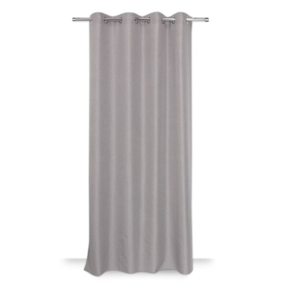 Rideau 140x240cm Chambray Gris Moyen