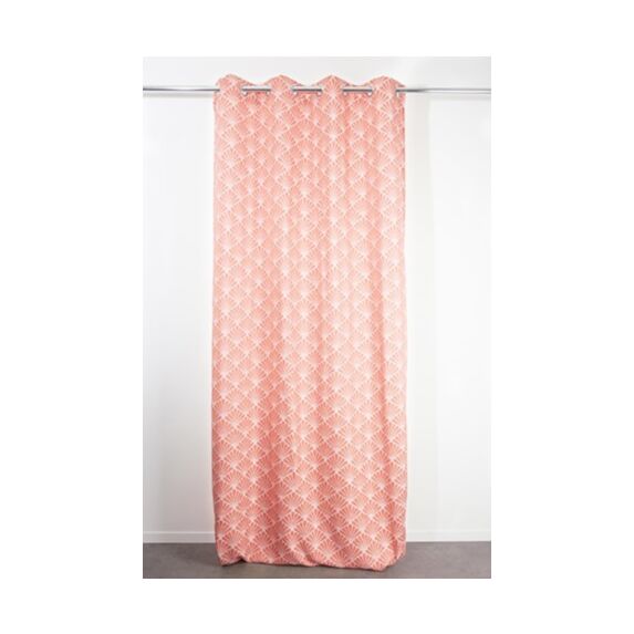 Rideau 140x240cm Acanta Rose Corail